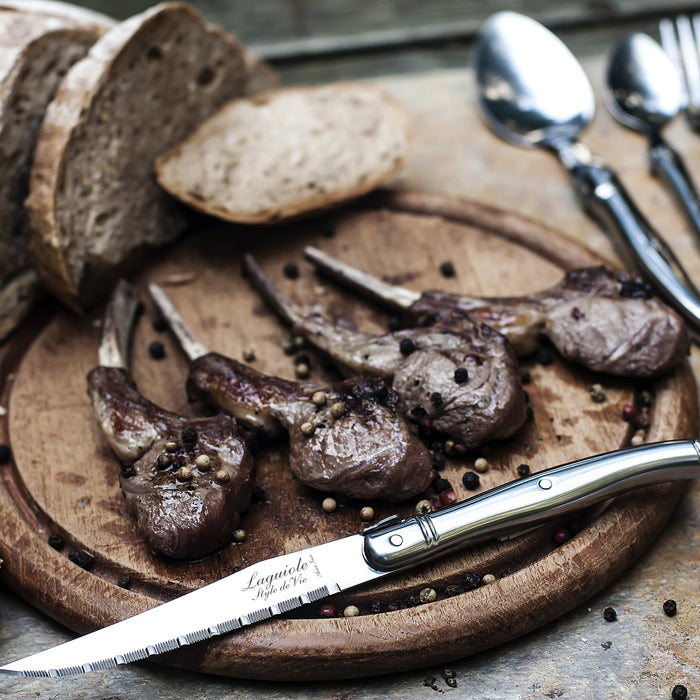 Laguiole Style de Vie Premium Line Steakmessenset 6 st.