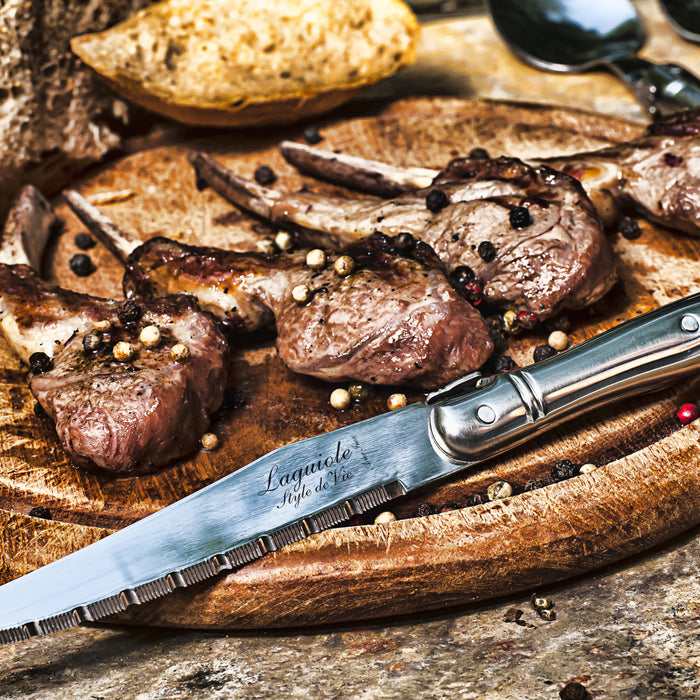 Laguiole Style de Vie Premium Line Steakmessenset 6 st.