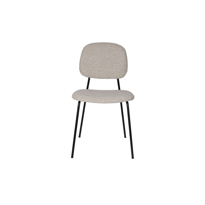 Housecraft Living Roos Eetkamerstoelen Licht Beige - Set van 2