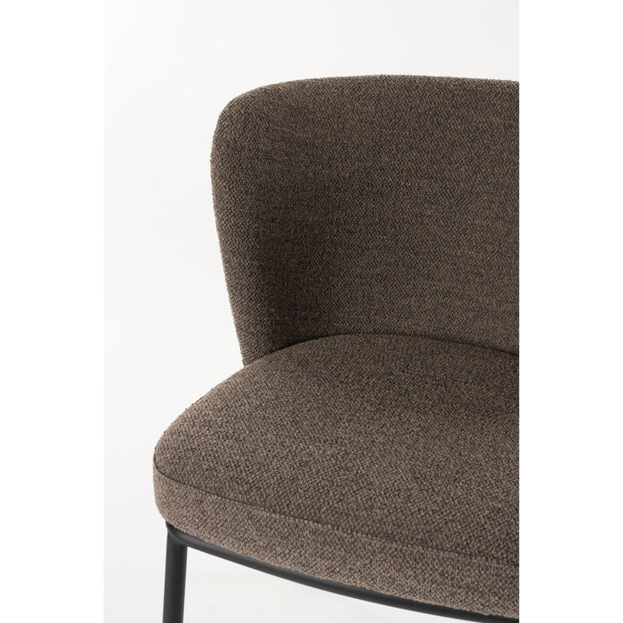 Housecraft Living Guus Eetkamerstoelen Bruin - Set van 2