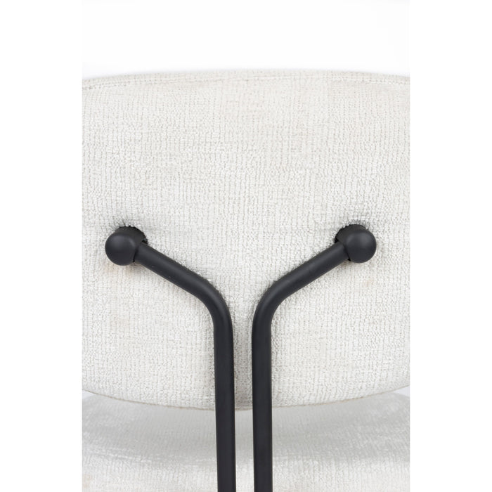 Housecraft Living Bouton Eetkamerstoelen Off White - Set van 2