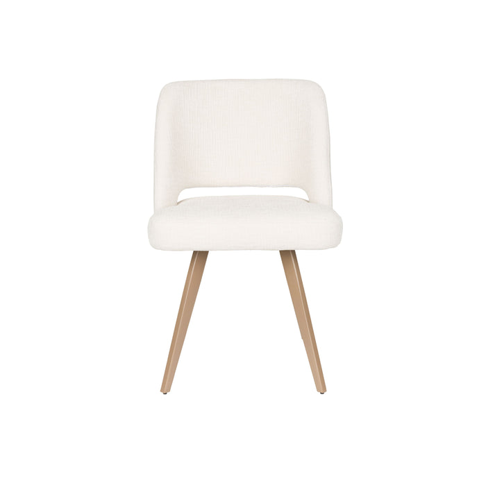 Housecraft Living Yves Eetkamerstoelen Wit - Set van 2