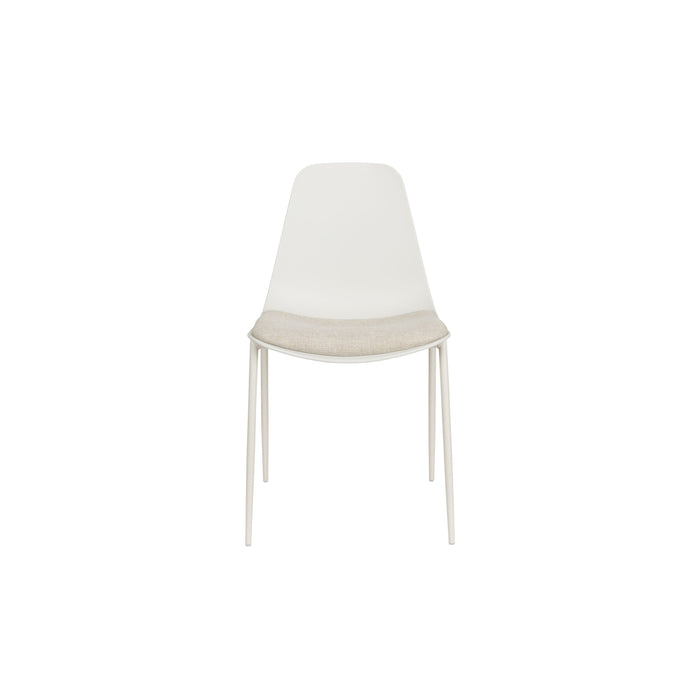 Housecraft Living Jeffrey Eetkamerstoelen Wit - Set van 4