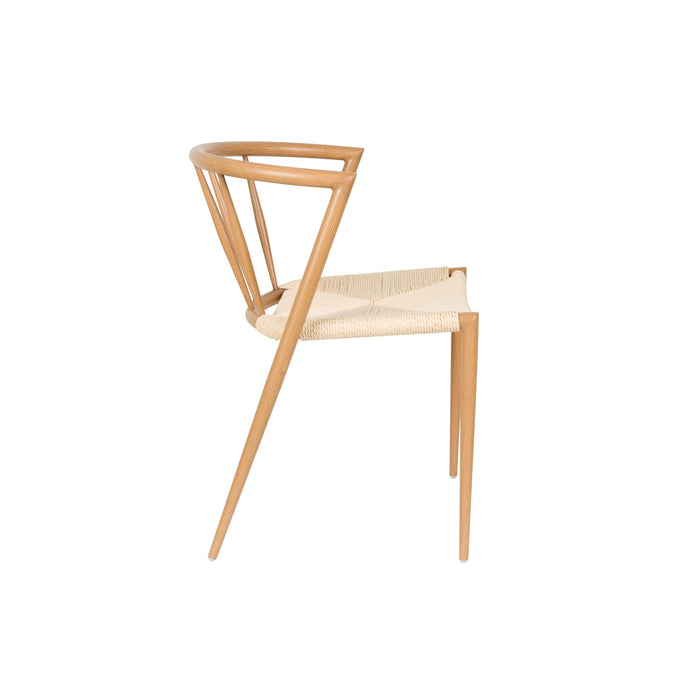 Housecraft Living Che Eetkamerstoelen Naturel - Set van 2