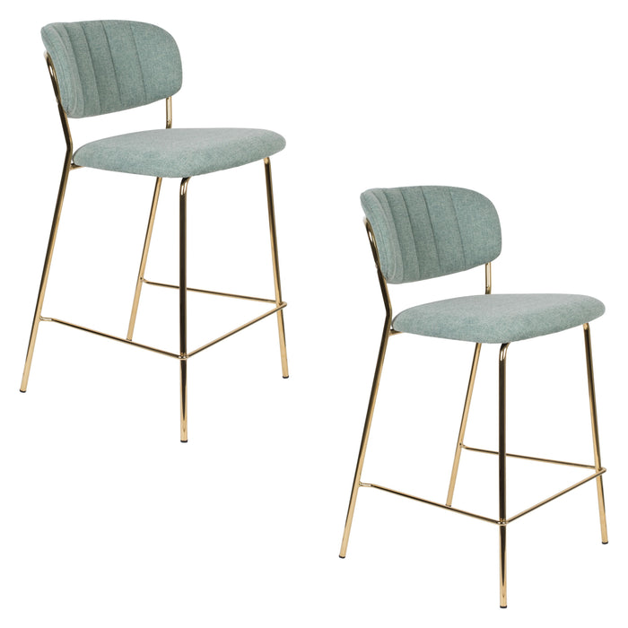 Housecraft Living Jolien Kruk Gold|Lichtgroen - Set van 2