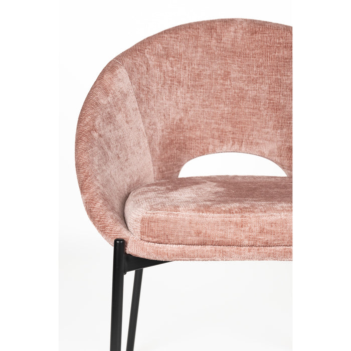 Housecraft Living Dando Eetkamerstoelen Oud Roze - Set van 2