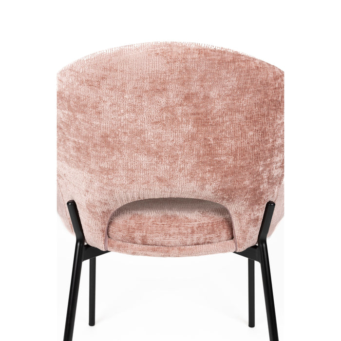 Housecraft Living Dando Eetkamerstoelen Oud Roze - Set van 2