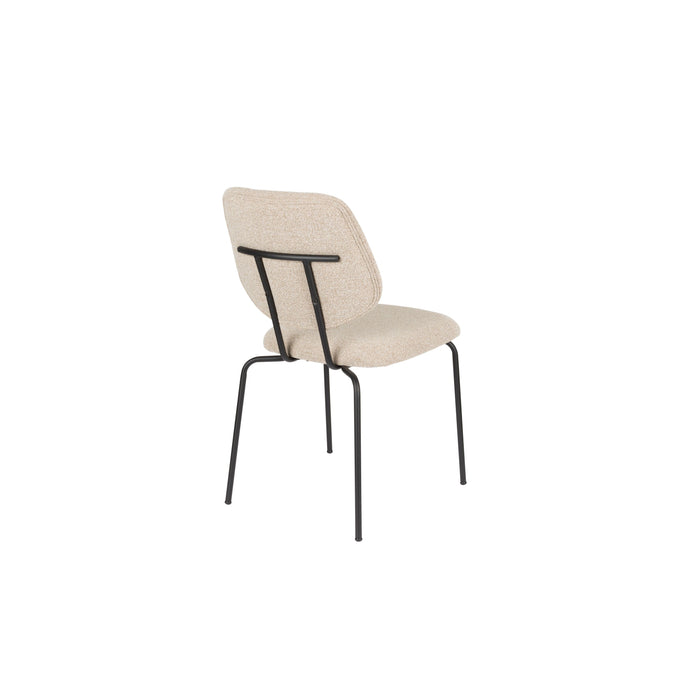 Housecraft Living Zelo Eetkamerstoelen Beige - Set van 2