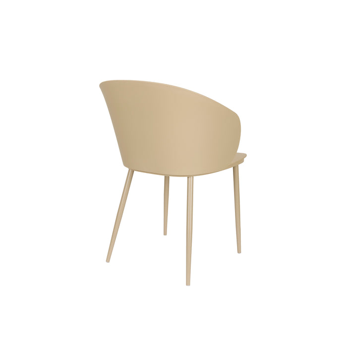 Housecraft Living Gigi Eetkamerstoelen Beige - Set van 2