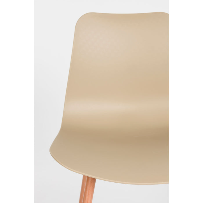 Housecraft Living Leon Eetkamerstoelen Beige - Set van 2