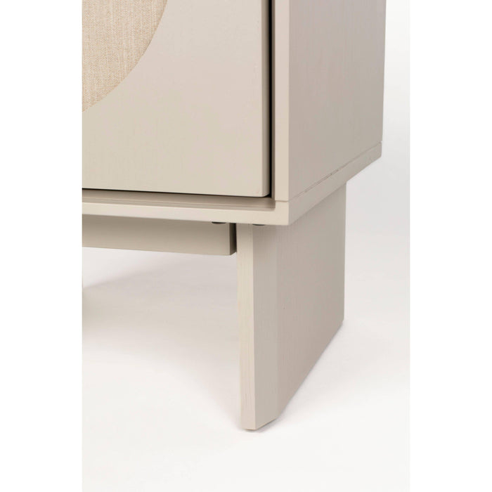 Zuiver Twin Bijzettafel|Nachtkastje - Grijs