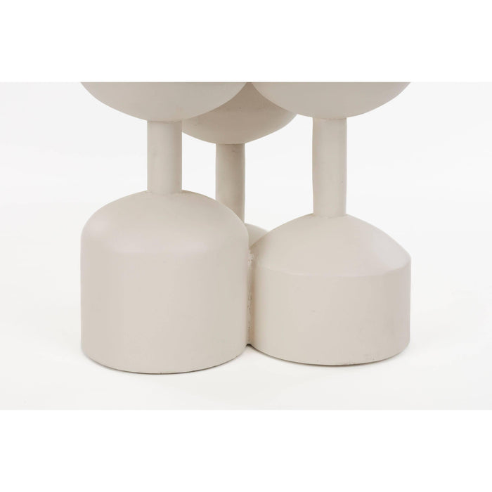 Housecraft Living Dec Bijzettafel Rond 70 cm Beige