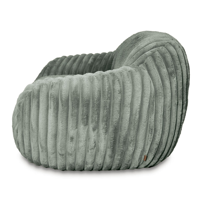 by fonQ Mossy Fauteuil - Rib - Petrol