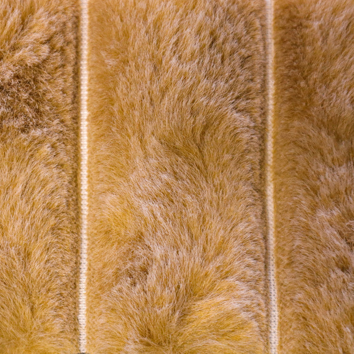 by fonQ Mossy Fauteuil - Rib - Okergeel