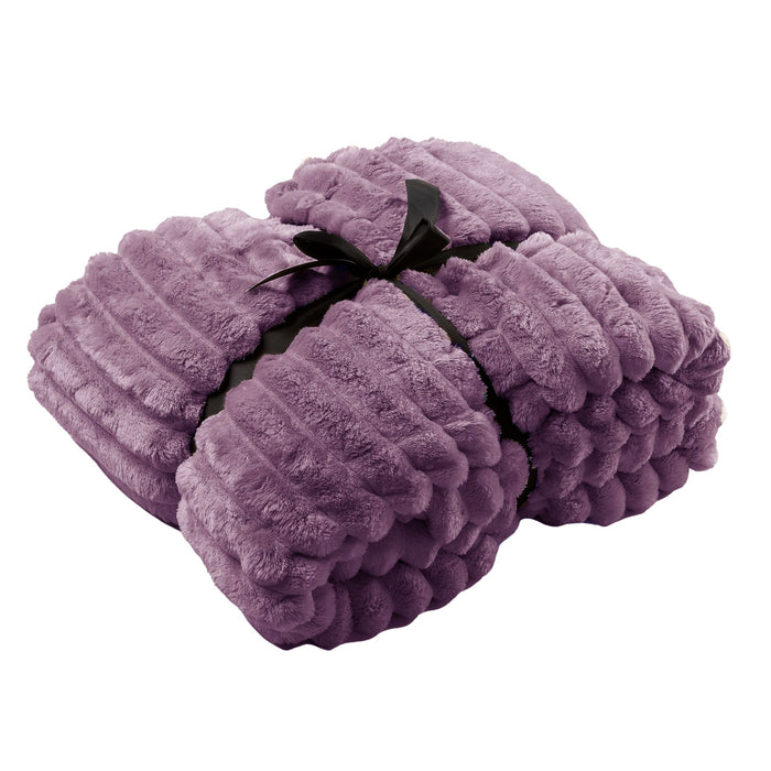 Dutch Decor plaid RICKY - 150x200 cm Dusky Orchid