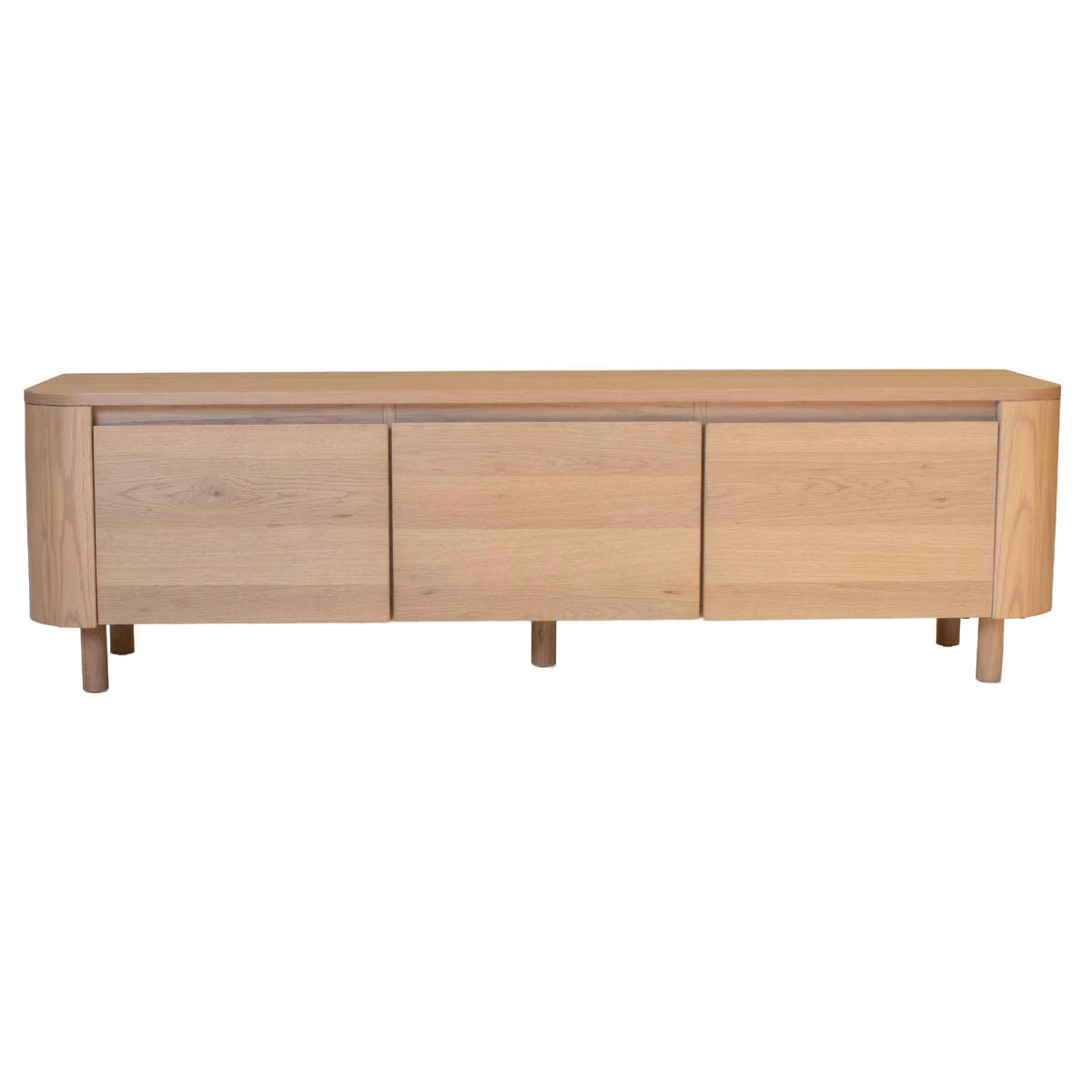 DÉJA Living - Tv-meubel Naturel Hout - 200x40x35cm - Valde