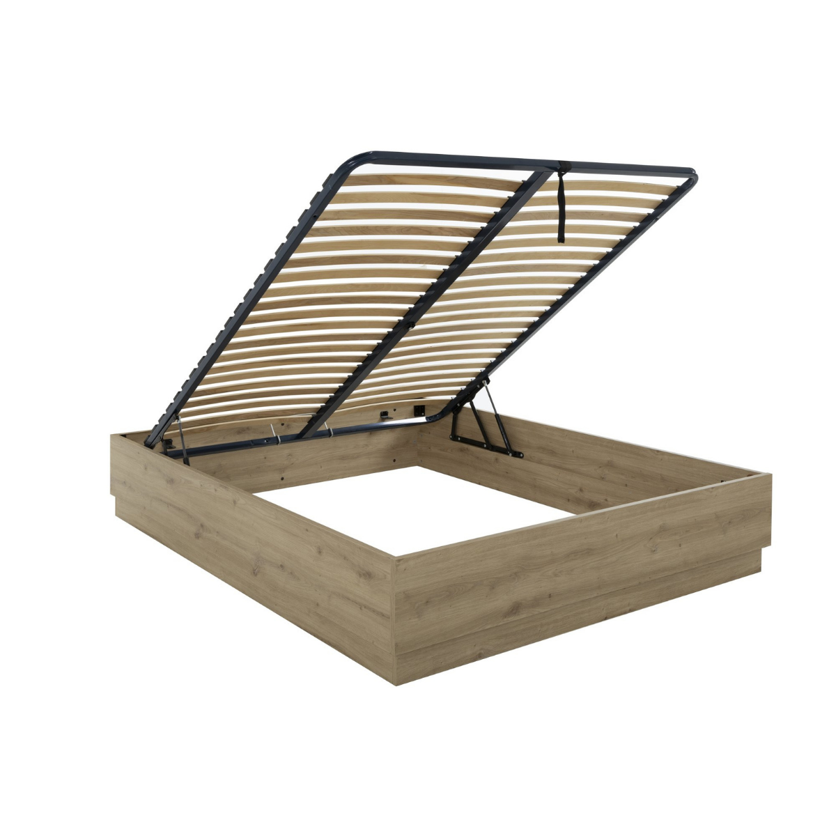 Calicosy - TIDY Opbergbed 160 x 200 cm - H36 cm - Licht hout