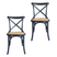 Signature - BISTROT Set van 2 stoelen - H51 cm