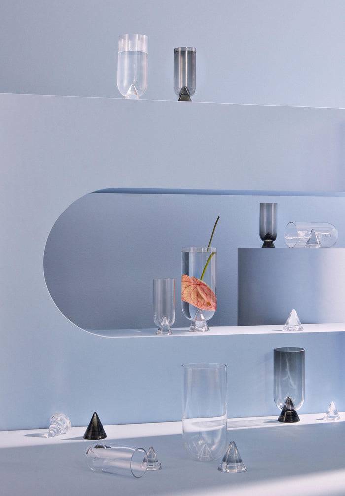 Glacies vaas large black