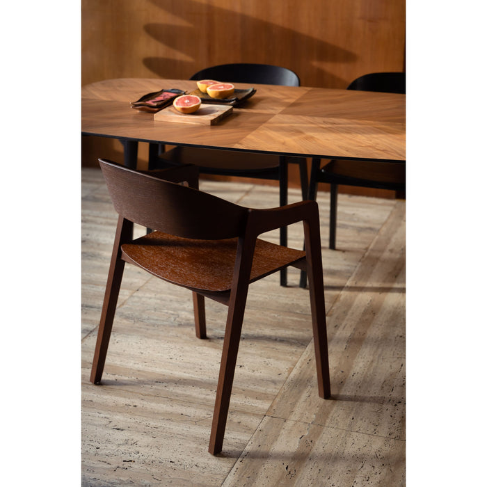 Dutchbone Set van 2 eetkamerstoelen Westlake