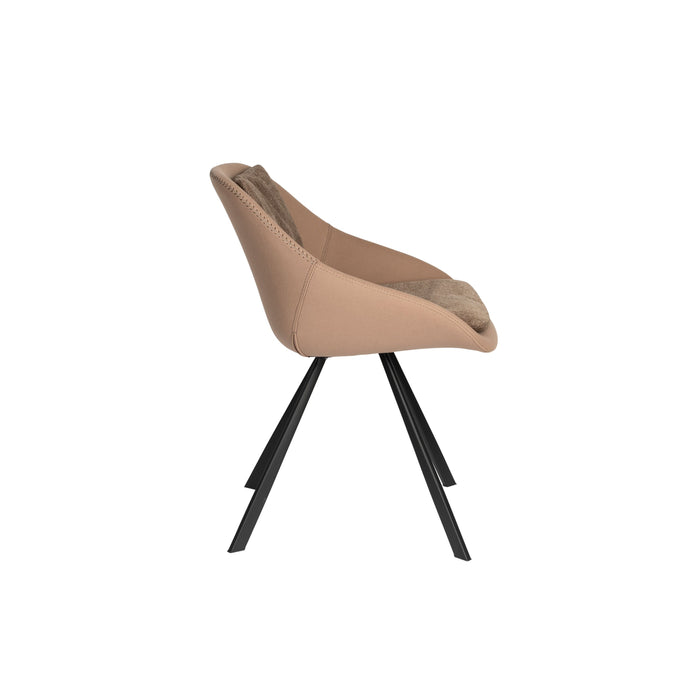 Dutchbone Wakefield Eetkamerstoelen  Beige - Set van 2