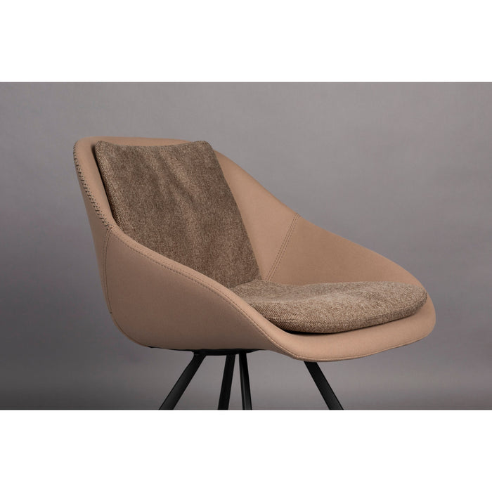 Dutchbone Wakefield Eetkamerstoelen  Beige - Set van 2