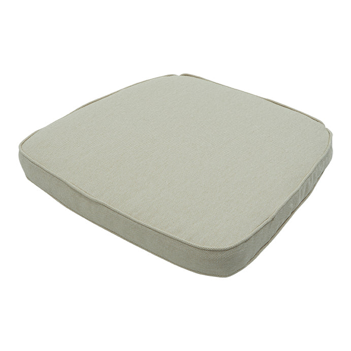 Madison -  Zitkussen Wicker Beige Canvas eco - Ca. 48x48 cm - Set van 4