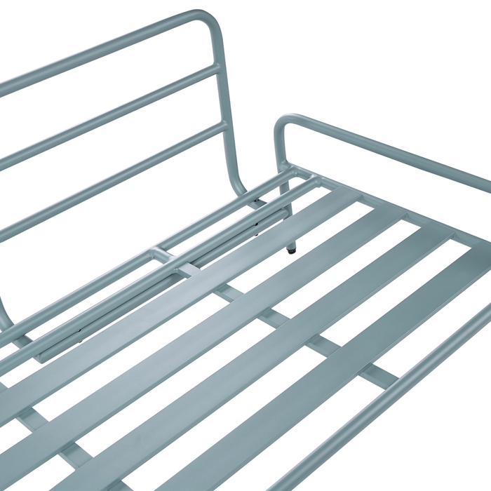 Beliani - SOLOFRA - Tuinbank 2-zits - Mintgroen - Aluminium