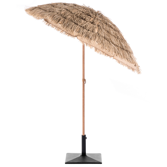Beliani - CIVETTA - Tuinparasol - Naturel - 175 cm - Polyester
