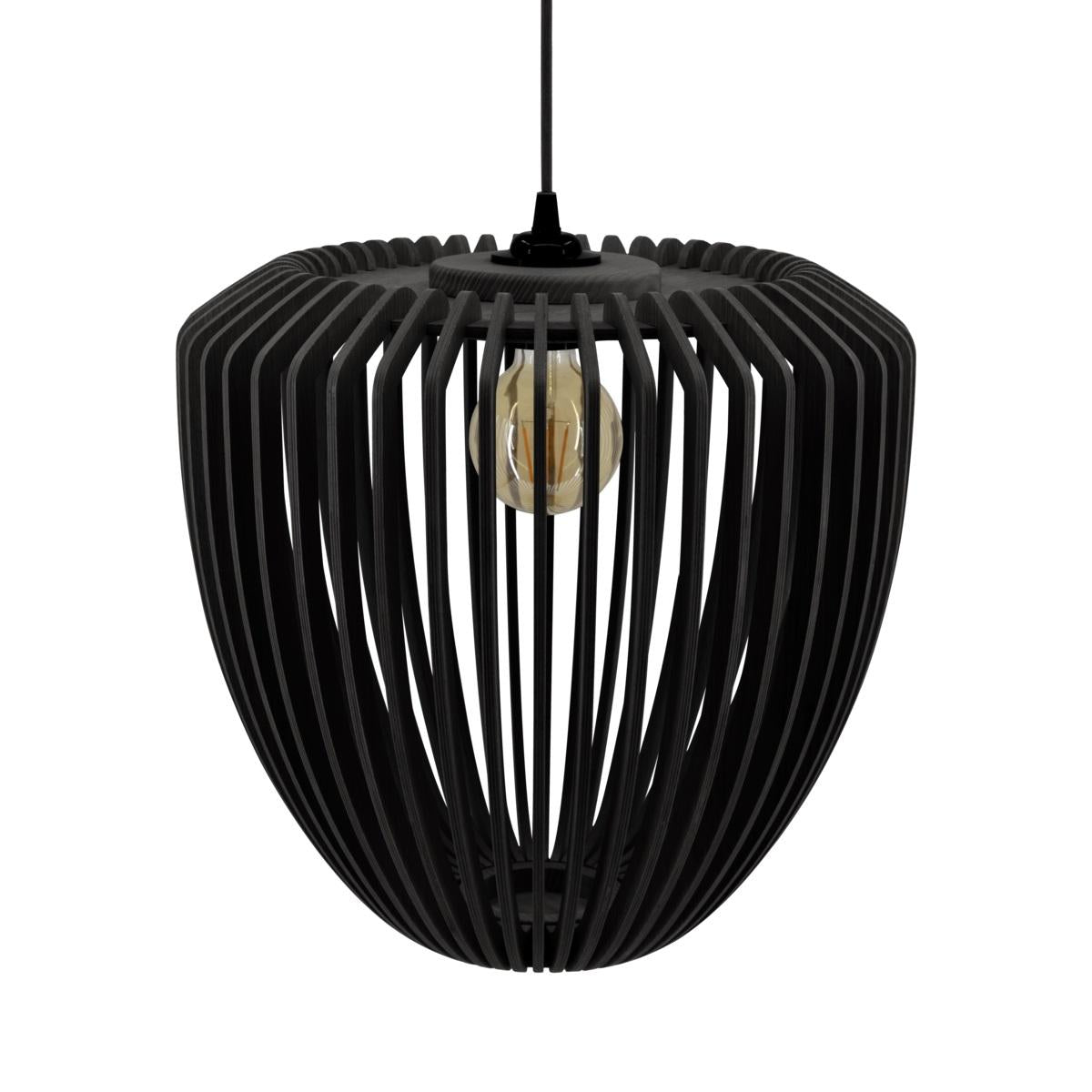 Umage Clava Wood hanglamp Ø38 zwart eiken