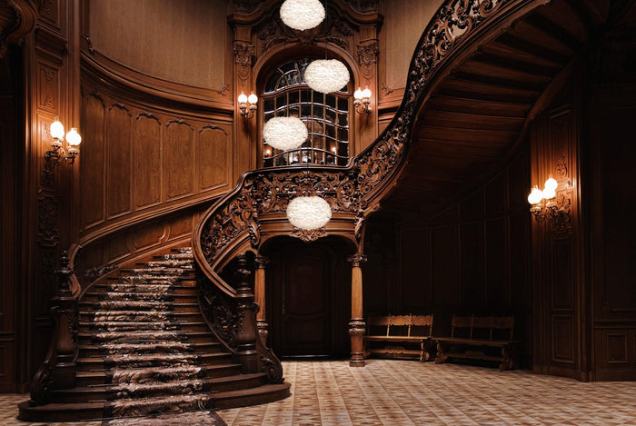 Umage Eos hanglamp mini Ø35 zwart snoer, wit