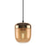 Umage Acorn hanglamp Ø14 zwart snoer, amber messing