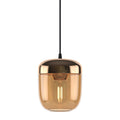 Umage Acorn hanglamp Ø14 zwart snoer, amber messing