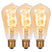 Lucide ST64 Filament lamp - Amber (set van 3)