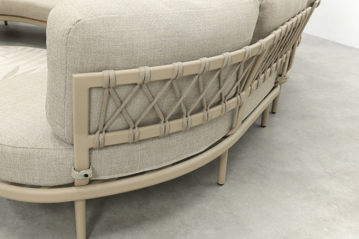 VDG Saranda organische loungebank - Latte