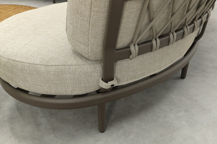 VDG Saranda organische loungebank - Terre