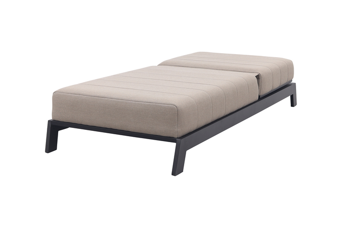 Mexico ligbed - Sunbrella - Taupe