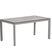 Domingo dining tuintafel - 160x90 cm - taupe aluminium