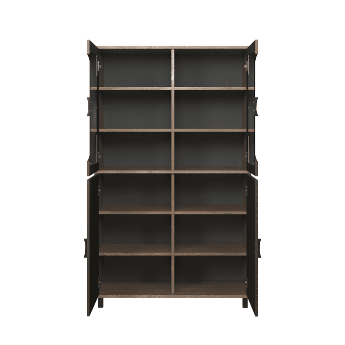 Calicosy - FusionWO Hoog dressoir - H163 cm - Licht hout