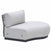 Marseille 1-zits curved chaise longue links -valley sand