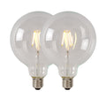 Lucide G125 Class B Filament lamp - Transparant (set van 2)
