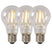 Lucide A60 Class B Filament lamp - Transparant (set van 3)