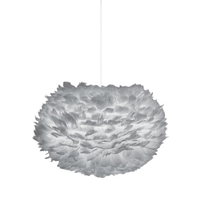 Umage Eos hanglamp medium Ø45 wit snoer, lichtgrijs