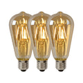 Lucide ST64 Filament lamp - Amber (set van 3)