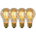 Lucide A60 Filament lamp - Amber (set van 4)