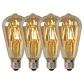 Lucide ST64 Filament lamp - Amber (set van 4)