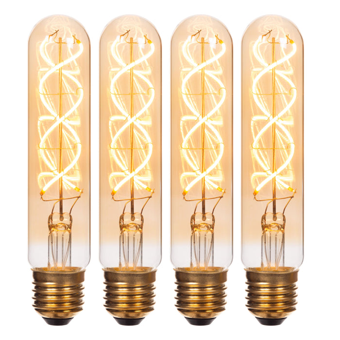 Lucide T32 Filament lamp - Amber (set van 4)