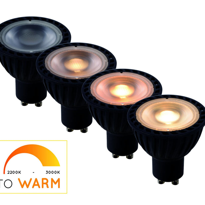 Lucide MR16 Led lamp - Zwart (set van 3)