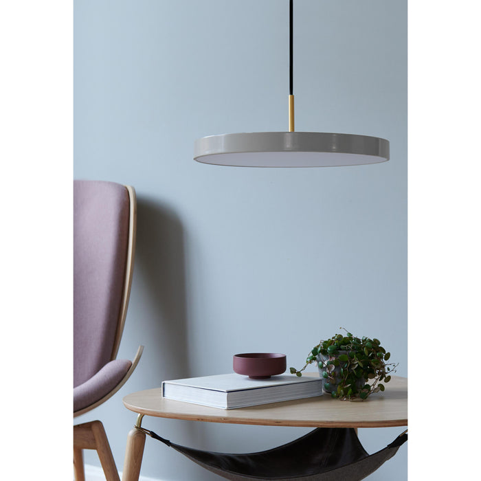 Umage Asteria hanglamp LED medium Ø43 zwart Nuance Mist