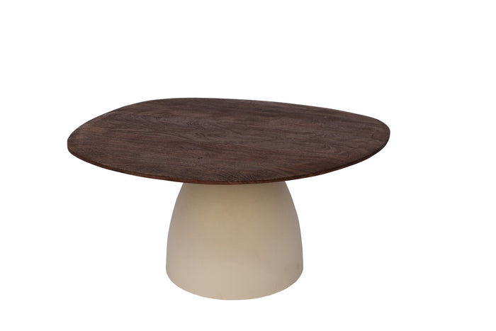 Brix - Salontafel Set Marron - Beige - Mangohout